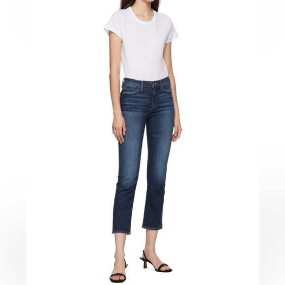 Frame Le High Straight Jeans 24 - Picture 4 of 10